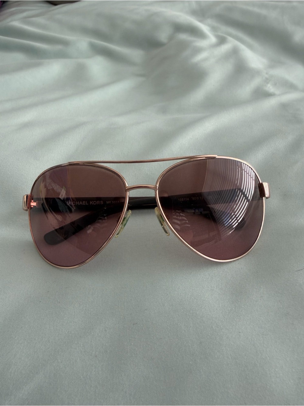Michael Kors Astrid III 5015 Gold Brown Havana Gradient Sunglasses